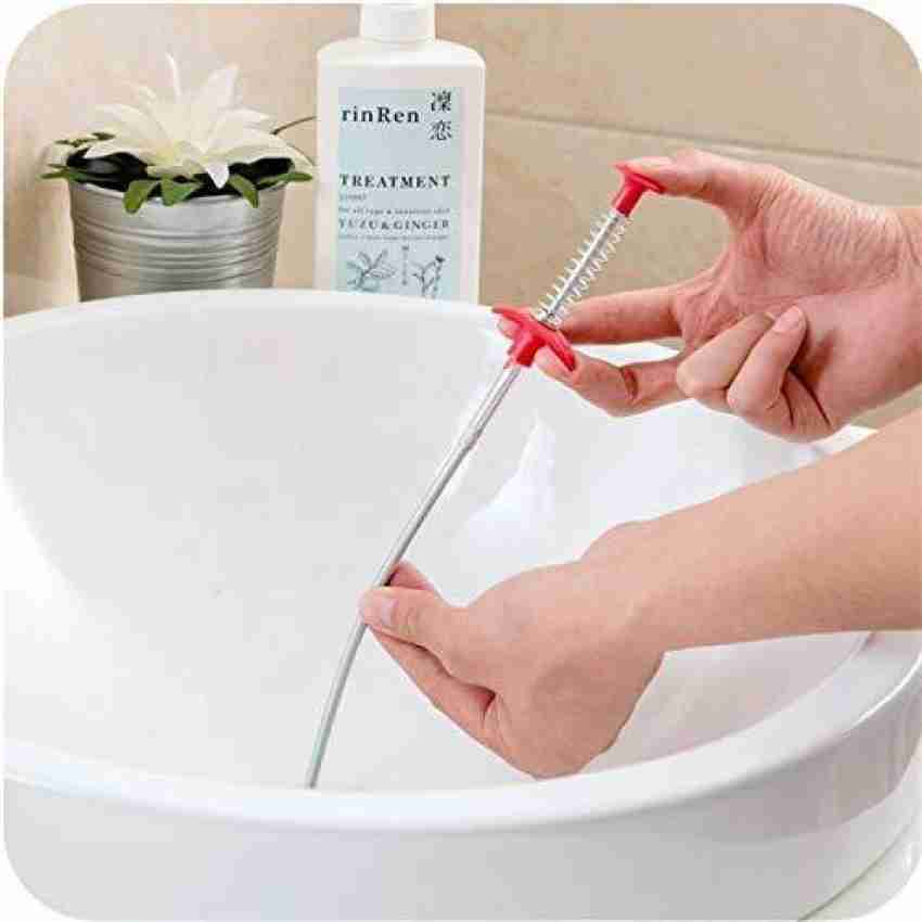 Bendable Sink Cleaning Hook Sewer Dredging Tool Kitchen Spring