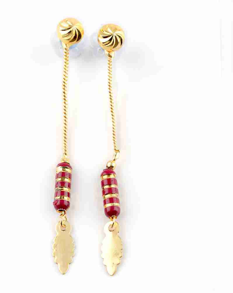 Sui dhaga outlet pattern earrings