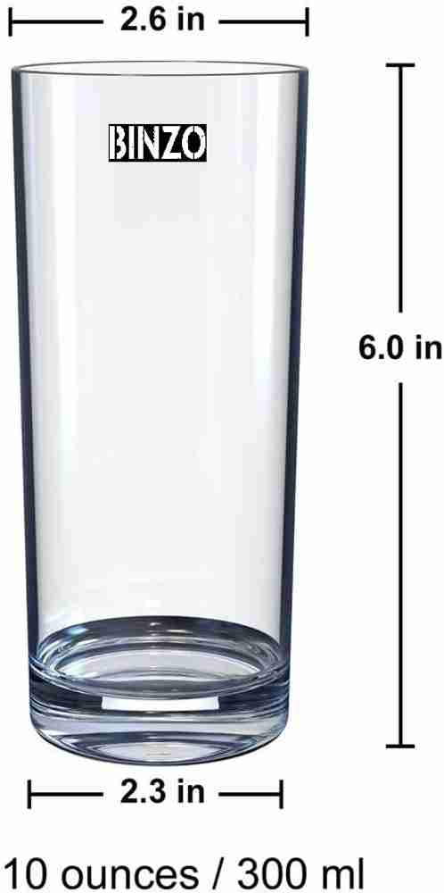 Cylinder deals drinking glasses