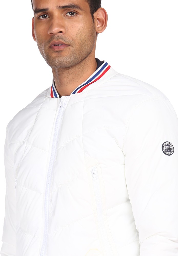 Us polo white jacket sale