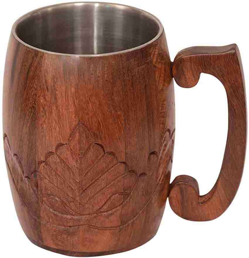 ARTANDCRAFTINDIA Wooden Stand Wood Coffee Mug Price in India - Buy  ARTANDCRAFTINDIA Wooden Stand Wood Coffee Mug online at