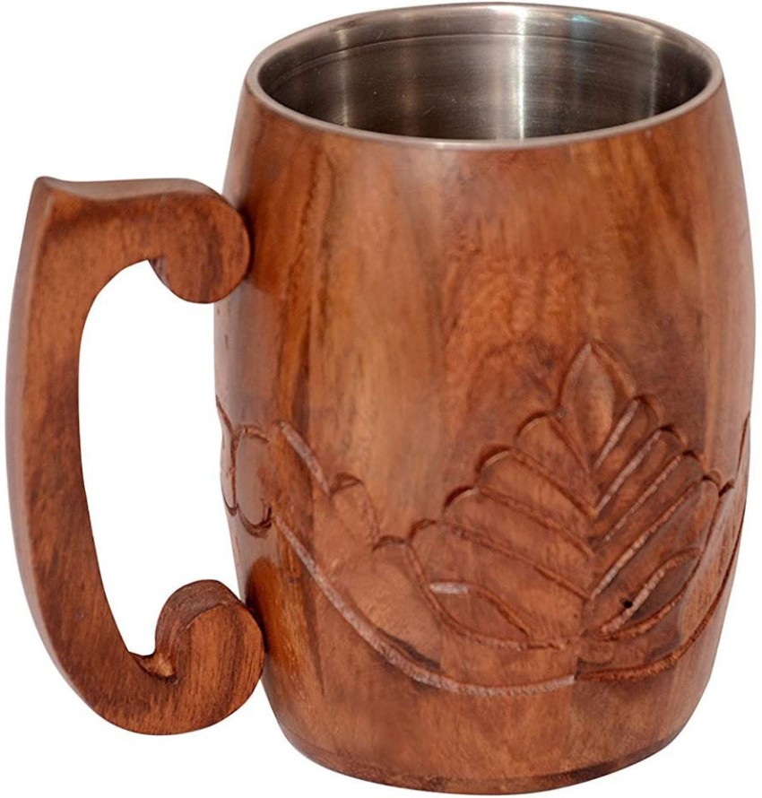 ARTANDCRAFTINDIA Wooden / Coffee/ Tea Cup Wood Coffee Mug Price in India -  Buy ARTANDCRAFTINDIA Wooden / Coffee/ Tea Cup Wood Coffee Mug online at