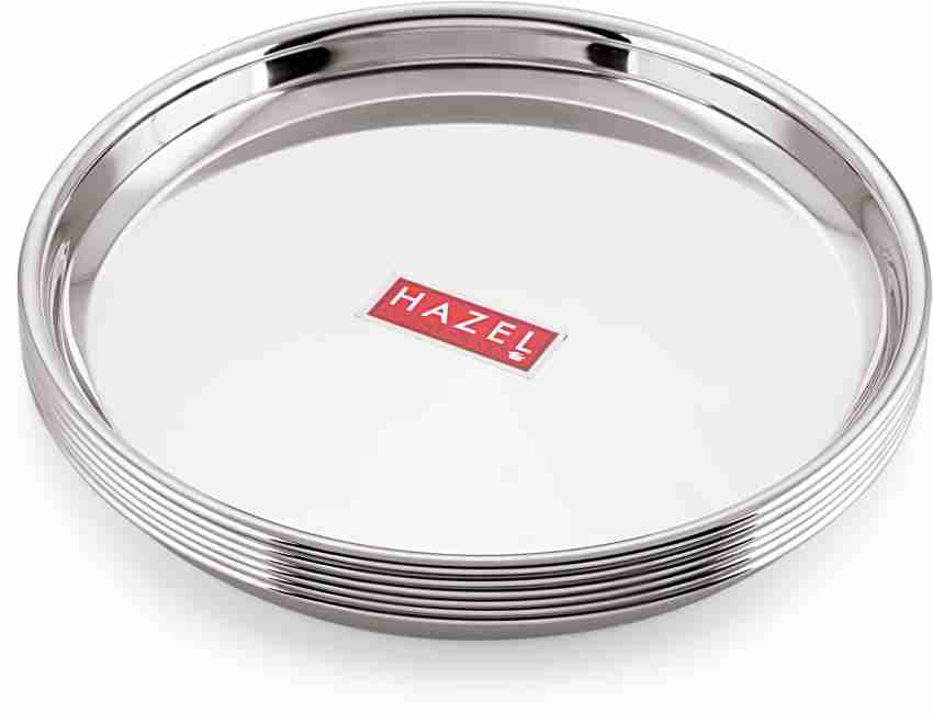 Steel clearance thali plates