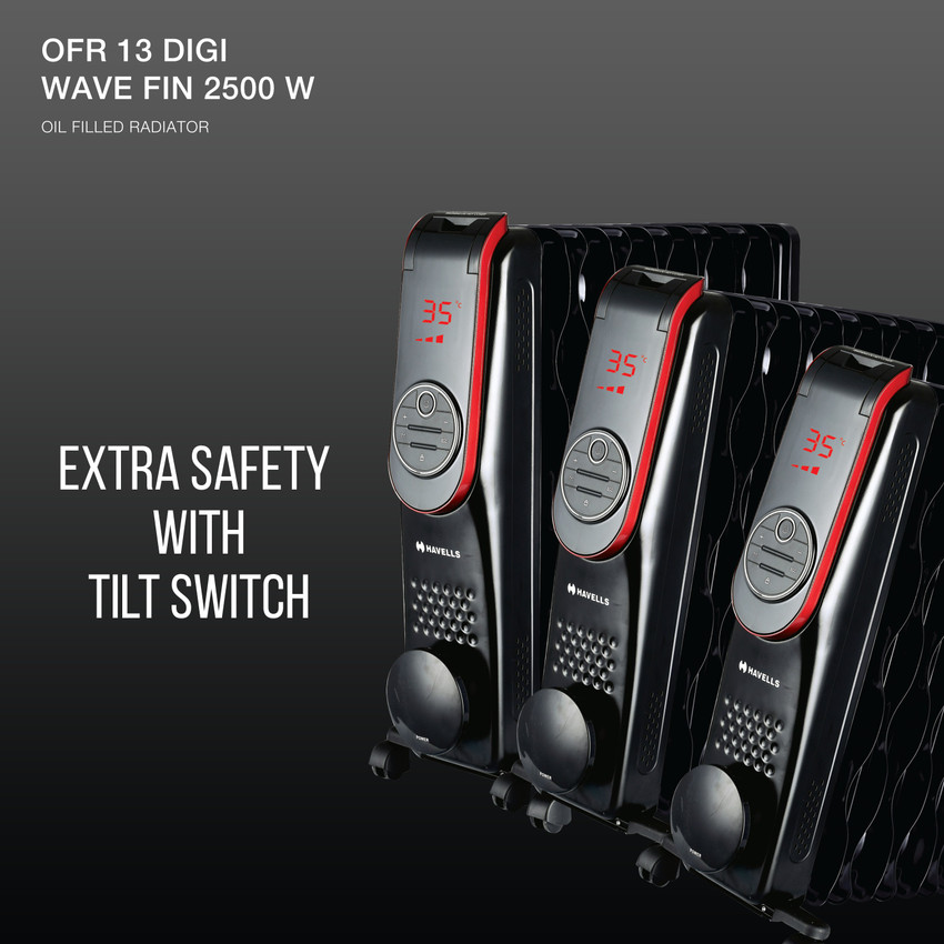 HAVELLS OFR 13 Digi Wave FIN Oil Filled Room Heater Price in India - Buy HAVELLS  OFR 13 Digi Wave FIN Oil Filled Room Heater online at Flipkart.com