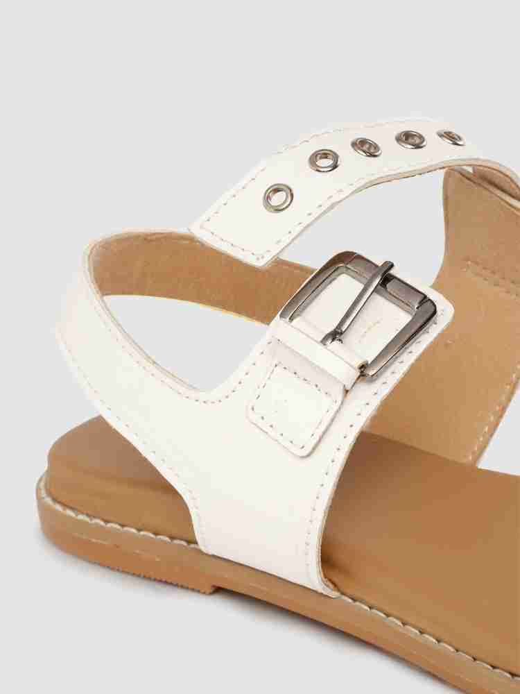 Girls white store sandals size 3