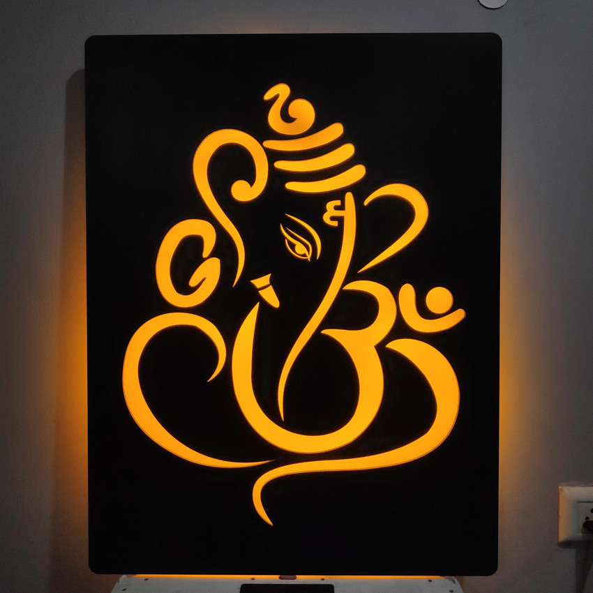 Ganesh led wall light top