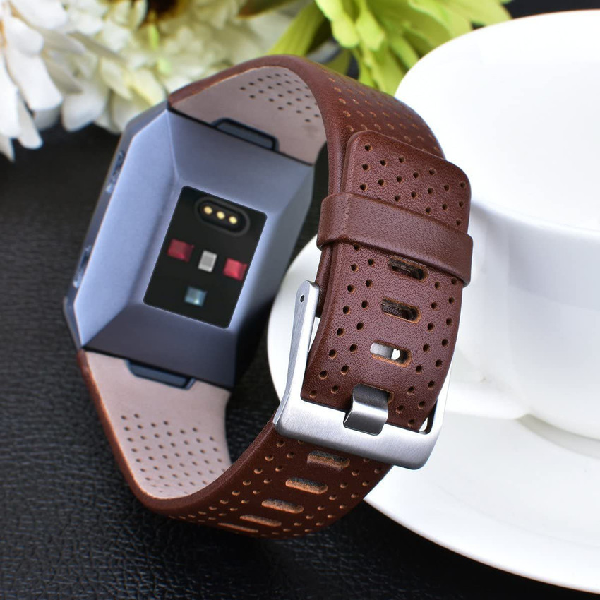 Ionic sales leather strap