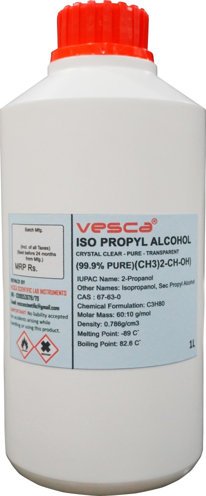 vesca ISOPROPYL ALCOHOL for Computers, Laptops, Mobiles Price in