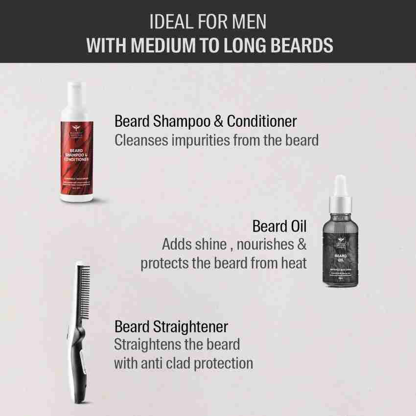 Beard shop straightening shampoo