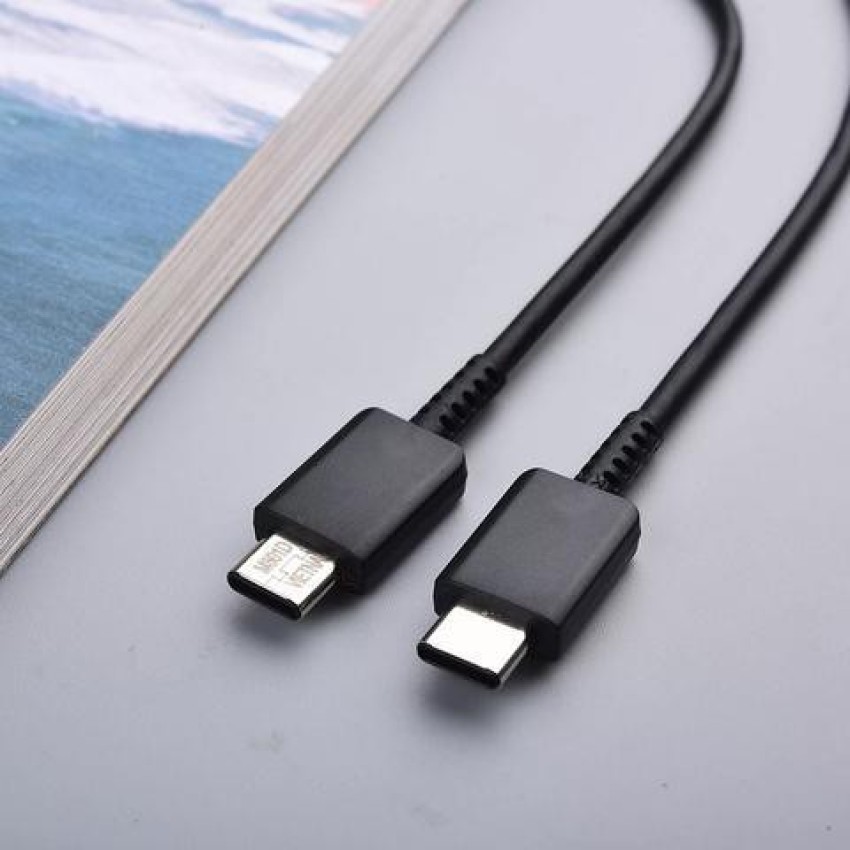 Buy Samsung EP-DA705BWEGIN USB-C to USB-C Cable, Reversible Design