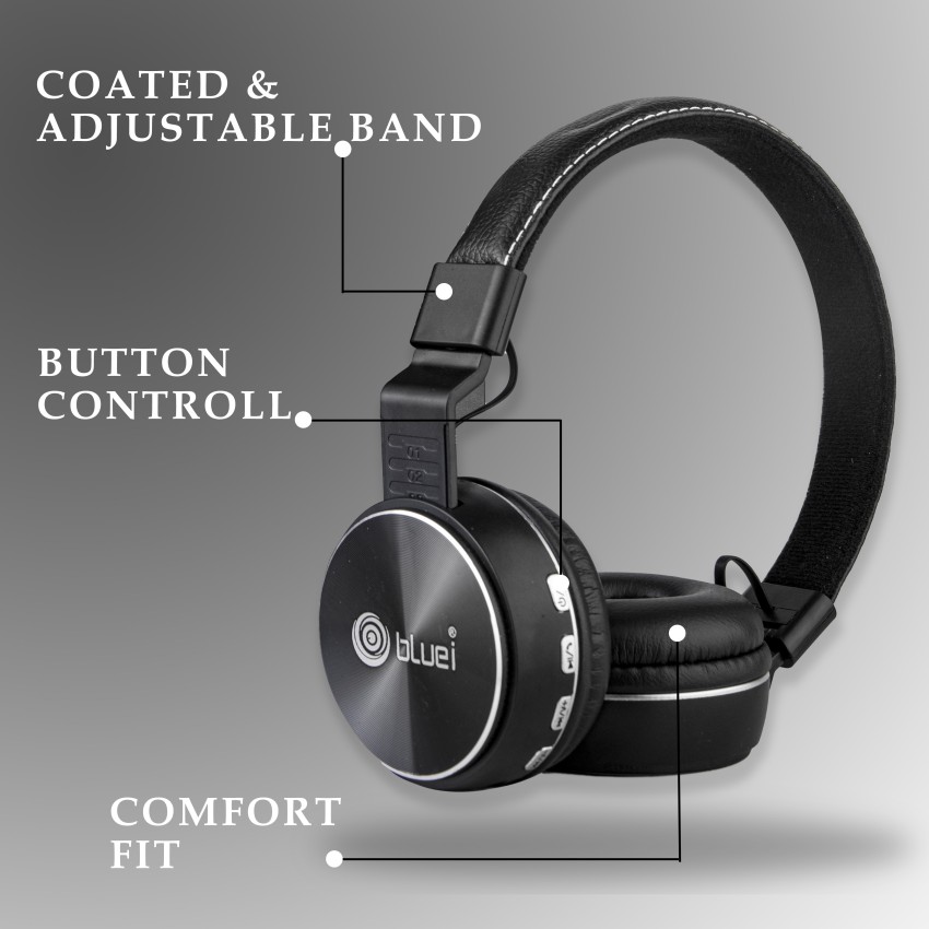 Bluei Massive 4 Headphones with Wireless Over Ear Headset