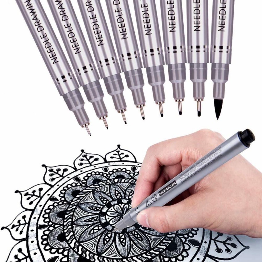 Waterproof Pens - drawing pens for outlining watercolours