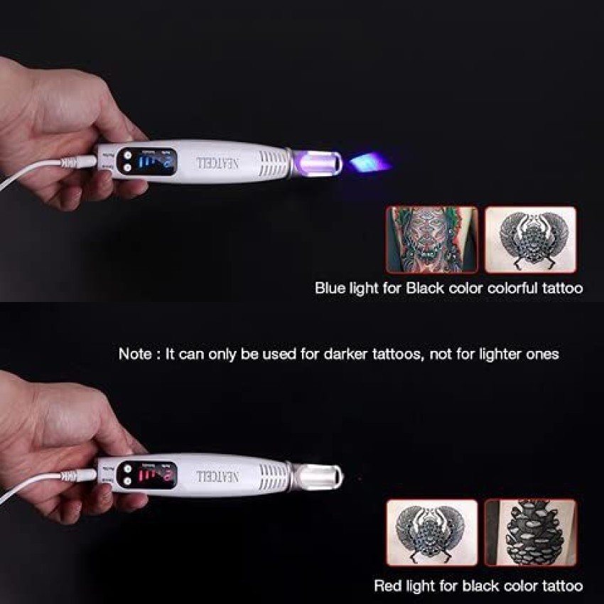 USB Rechargeable LCD Laser Sweep Freckle Mole Removal PenTattoo Removal