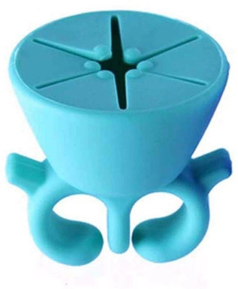 Buy Silicon Nail paint finger stand , nail paint stand ring Online In India  At Discounted Prices