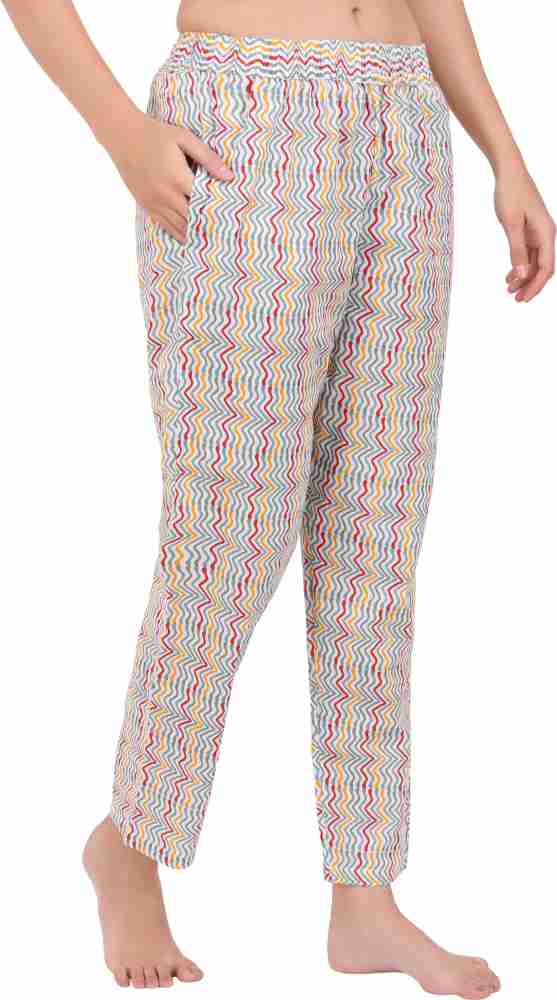 Blue-Patterned Short Style Comfy Pajama Set X40042