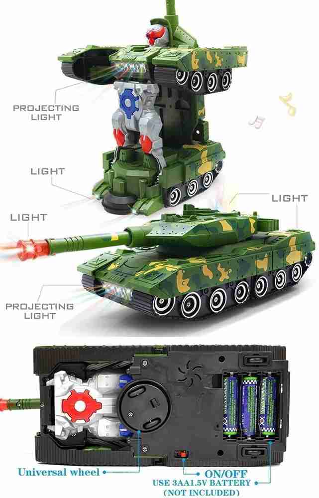 Green plastic army tanks store