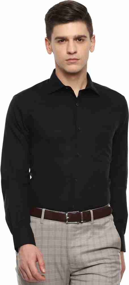 Louis Philippe Formal Shirts, Louis Philippe Black Shirt for Men at  Louisphilippe.com