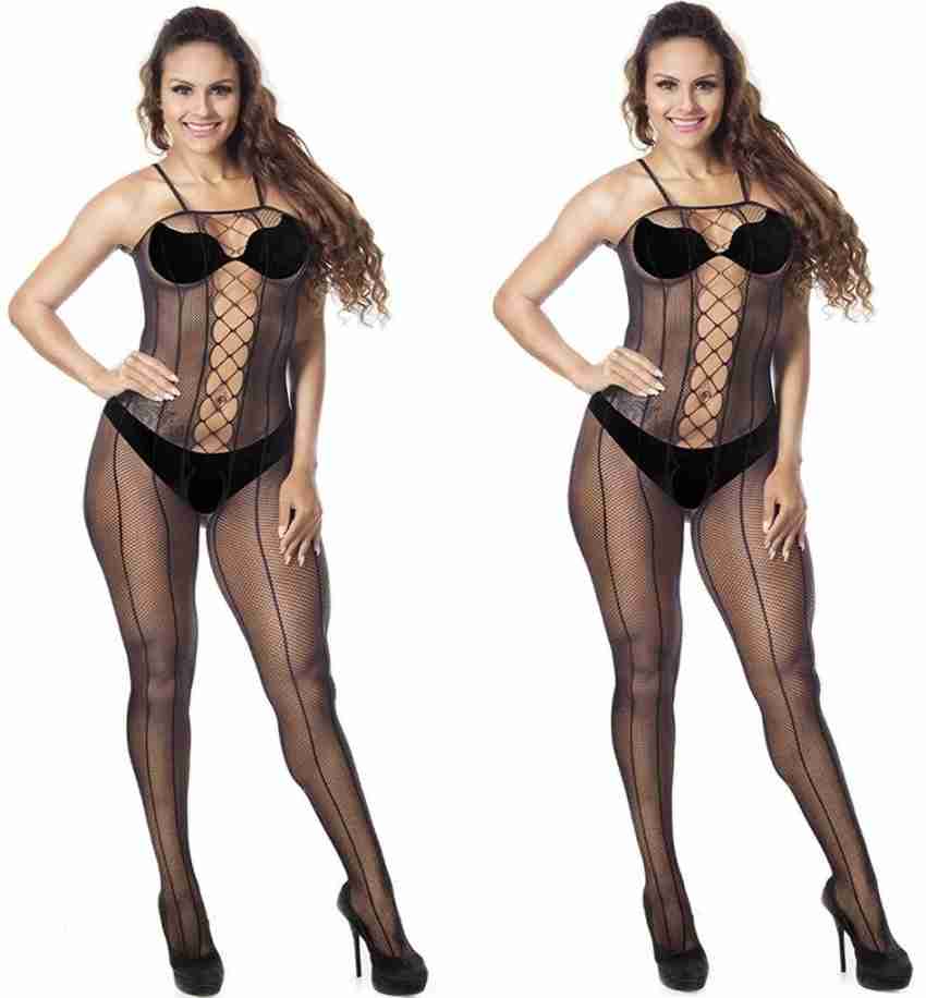 Up To 67% Off on Sexy Lingerie Fishnet Bodysto