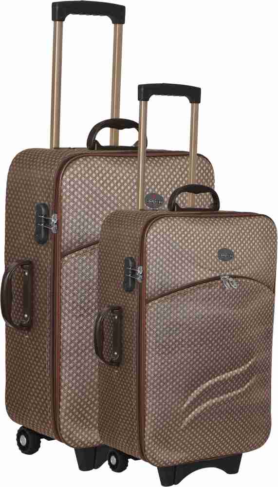 American Flyer Signature 4 Piece Luggage Set - Brown