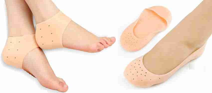Gel heel pad socks on sale