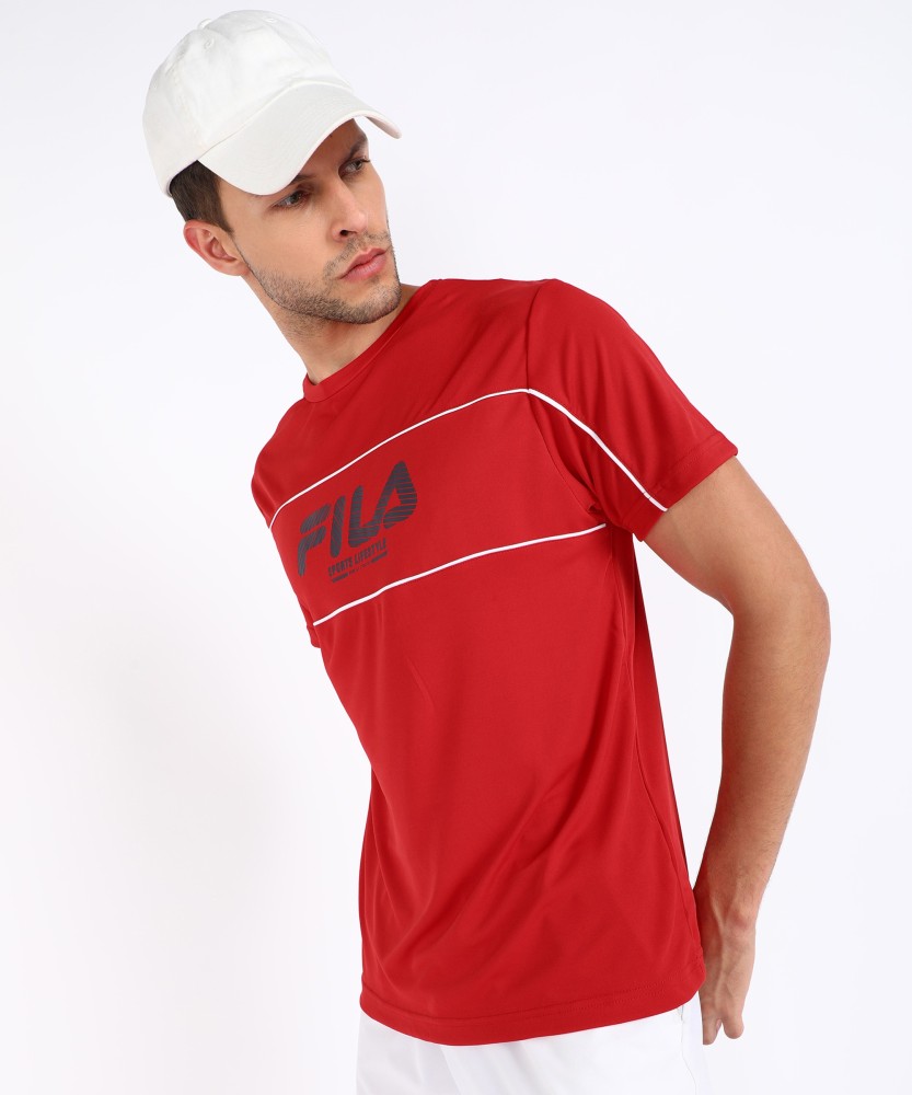 Fila sale red hat