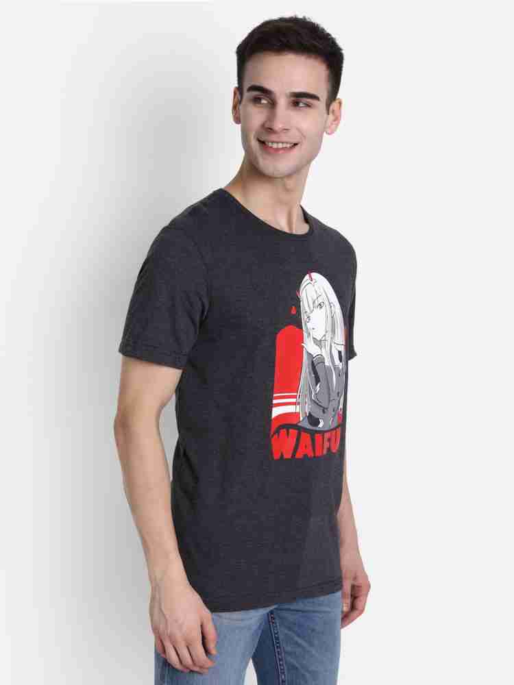 ComicSense Printed Men Round Neck Grey T-Shirt - Buy ComicSense Printed Men  Round Neck Grey T-Shirt Online at Best Prices in India