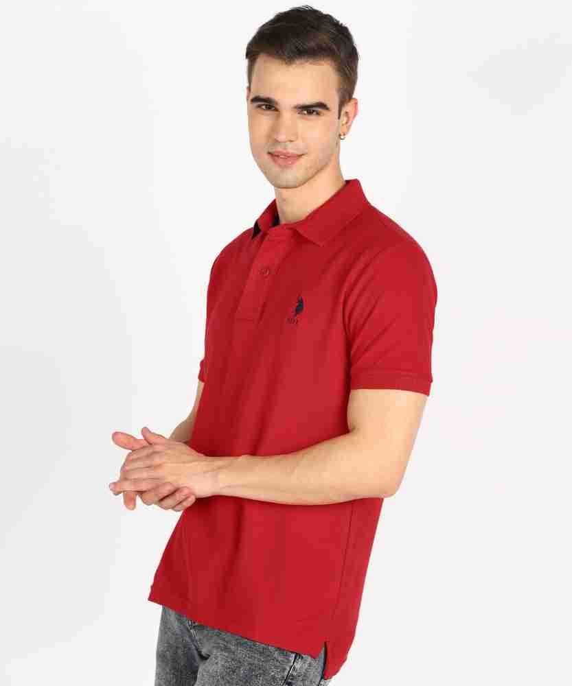 Us polo assn outlet red t shirt