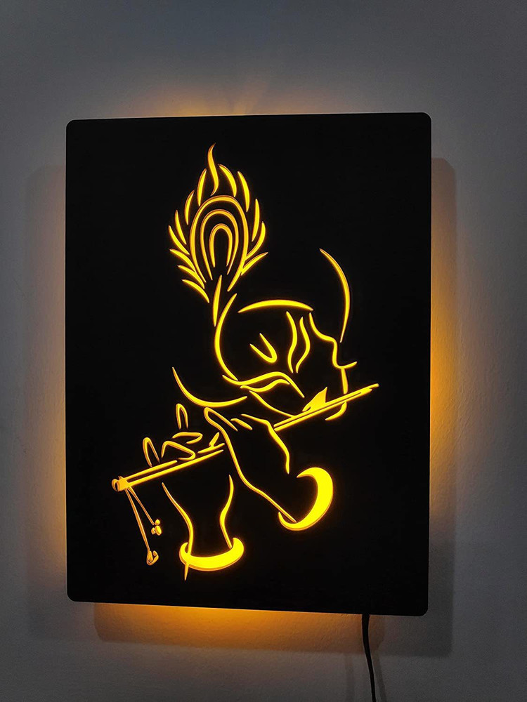 3d wall art with lights deals
