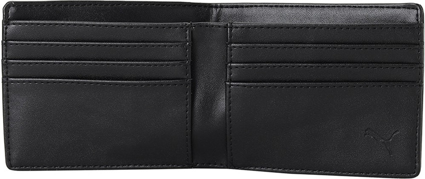 PUMA Men Women Casual Black Artificial Leather Wallet Black