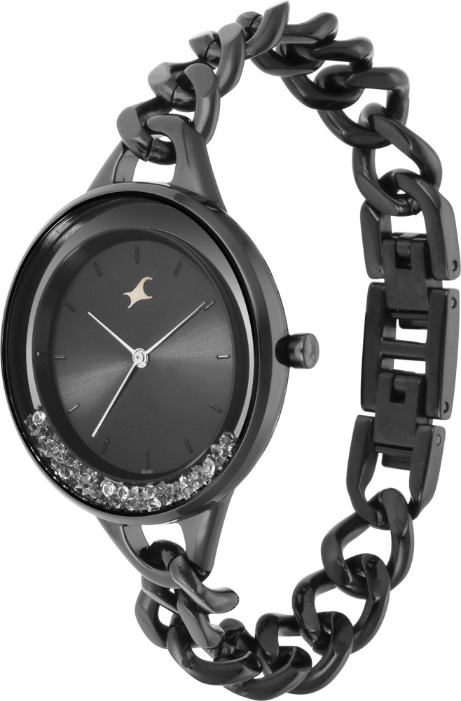 Fastrack watches ladies clearance black