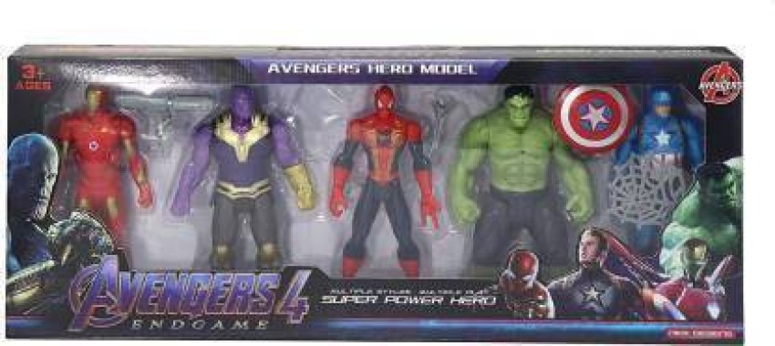 Figurine Marvel Avengers Spiderman Batman Thanos Hulk Captain America Heros
