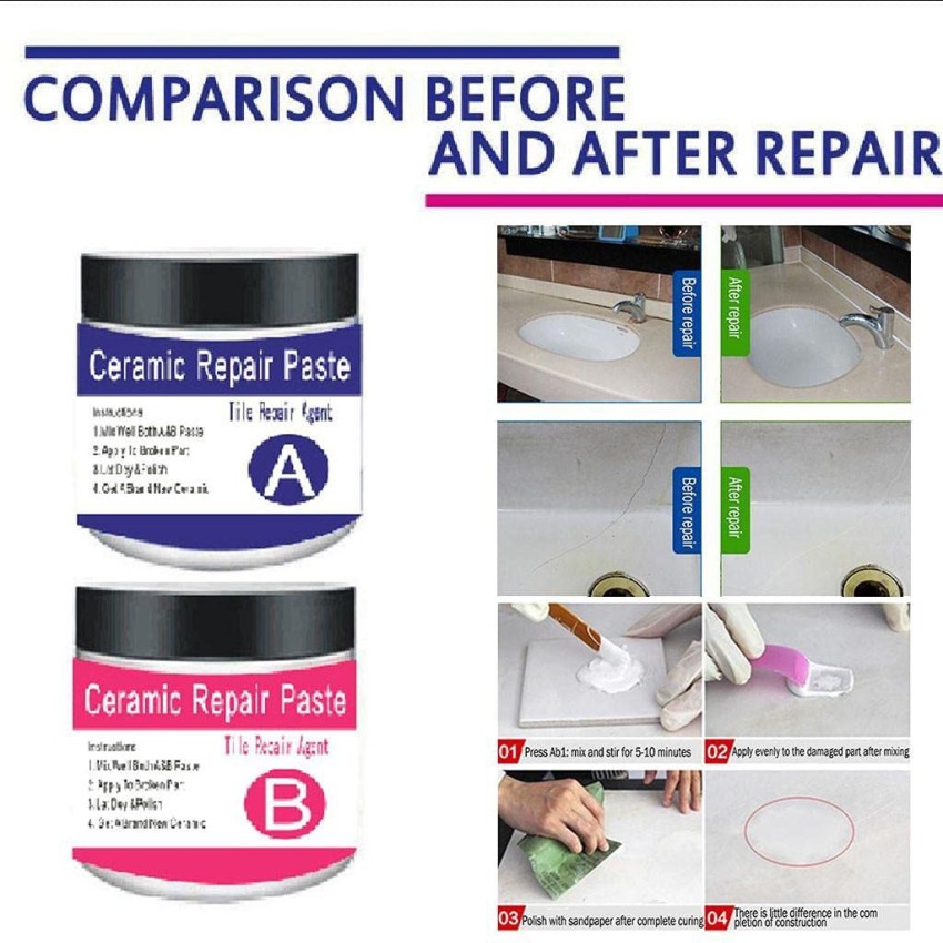 Ketamine Ceramic Repair Agent A&B Set Strong Adhesive Glue Non