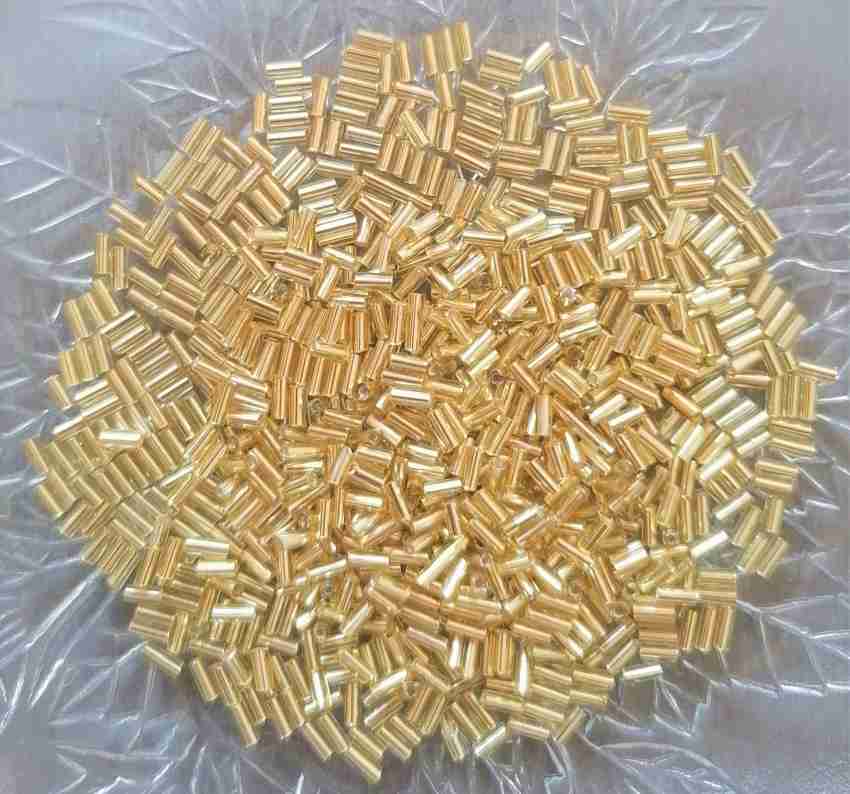 rub enterprises Tube Beads Long Embroidery Aari Manggam Work (pack of 100  gm) - Tube Beads Long Embroidery Aari Manggam Work (pack of 100 gm) . shop  for rub enterprises products in India.