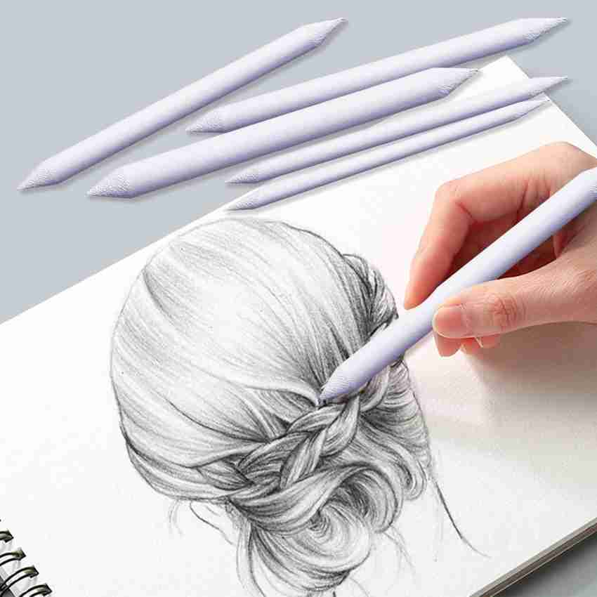 6 PCS Blending Stumps and Tortillions, Sketch Drawing Tools, Paper Art  Blenders for Student Sketch Drawing : Non-Brand 