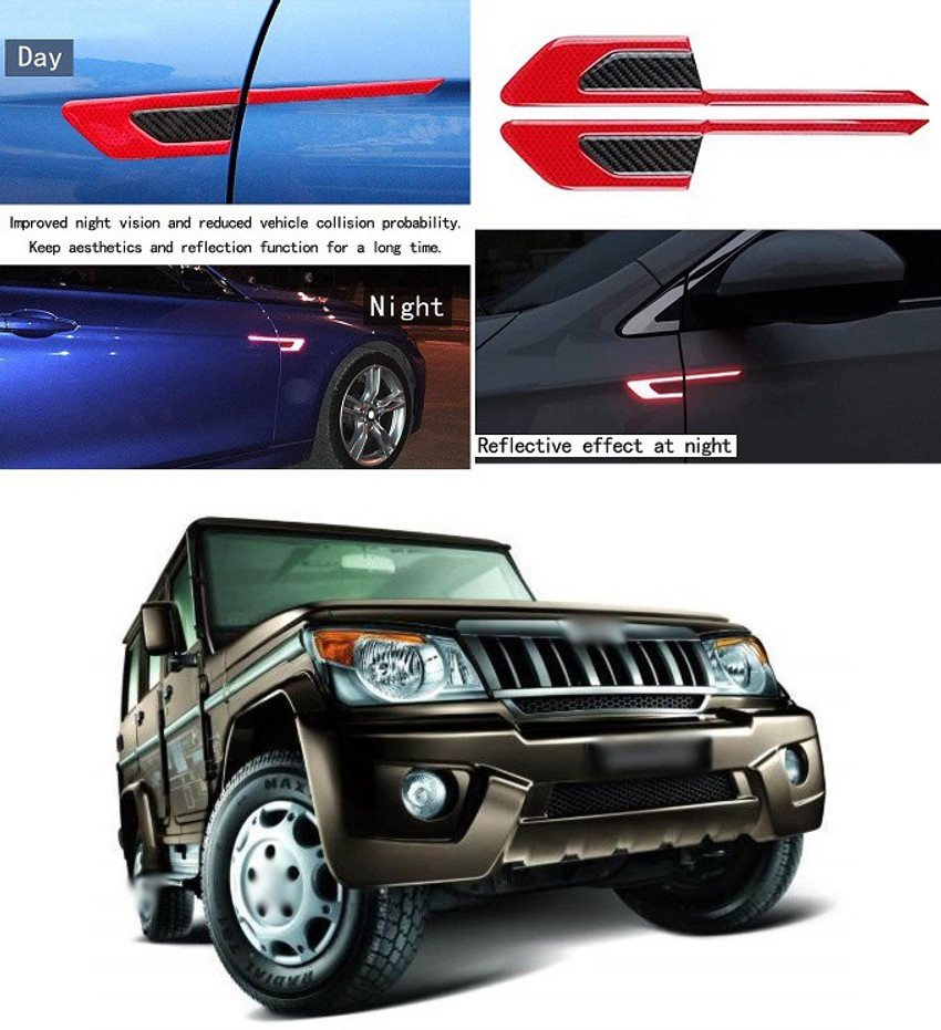 LOVMOTO Car Side Reflective Stickers Side Marker Universal Safety