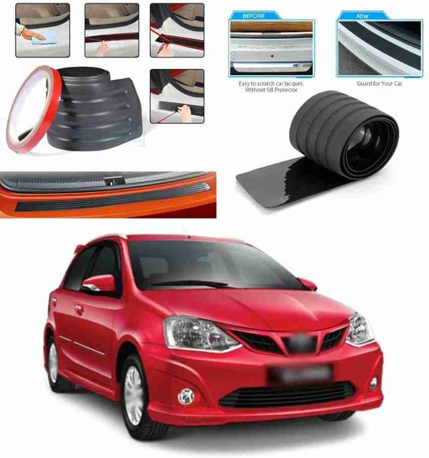 Etios rear bumper guard price sale