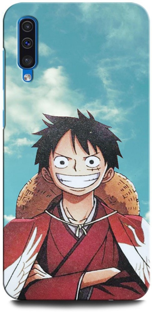 GRAFIQE Back Cover for SAMSUNG Galaxy A30s LUFFY, MONKEY D LUFFY, ANIME,  LUPI, MONKEY, STRAW HAT, CAPITAN - GRAFIQE 