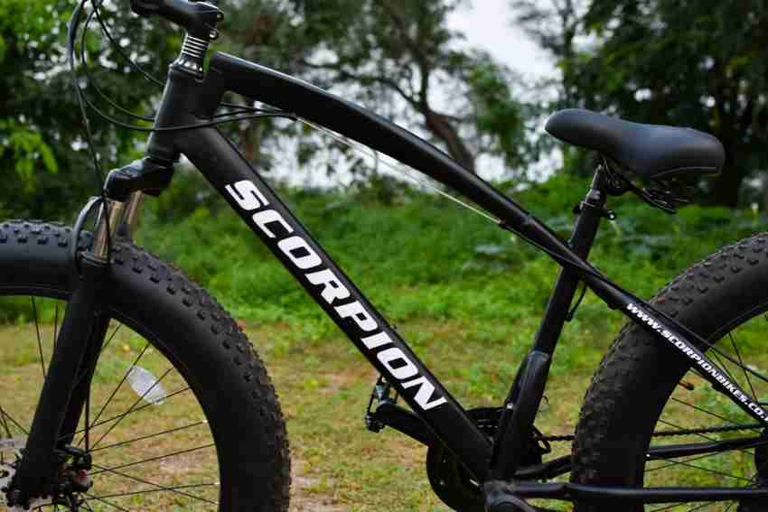 Scorpion Fat Bike 26 T Fat Tyre Cycle Price in India Buy
