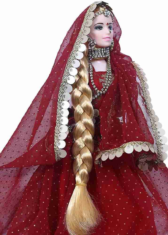 SIYA ART Traders Indian Bride Beautiful Indian Doll Wedding Set Doll Dress and Accessories Traders Indian Bride Beautiful Indian Doll Wedding Set Doll Dress and Accessories Buy DOLL DRESS toys