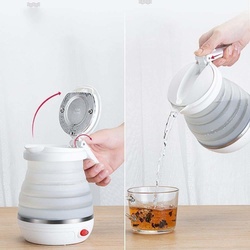 How To Use Travel Folding Electric Kettle 