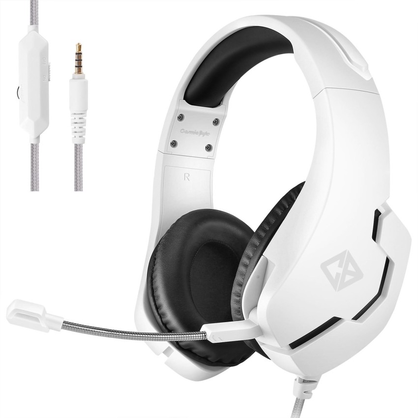 Gaming headphones online white