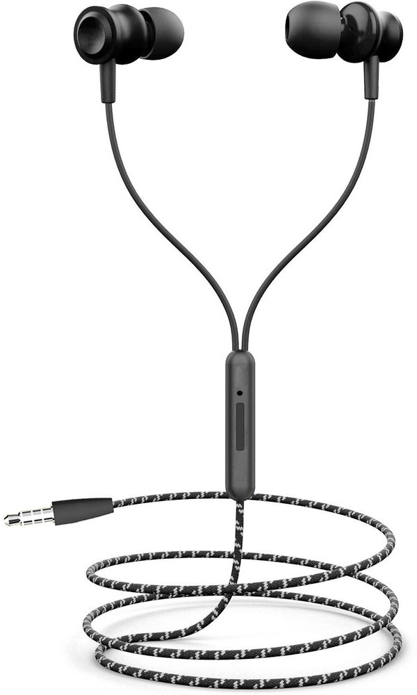 Worricow Rich Bass Headphone Passive Noise Isolation Mic for