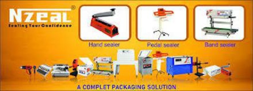 Ganga Sealing Packing Machine 8 Inches Poly Bag Heat Sealing Machine Table  Top Heat Sealer