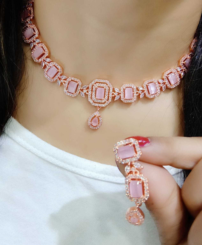 Pink Flipkart Par Jewellery Pink Saree Flipkart Online Shopping