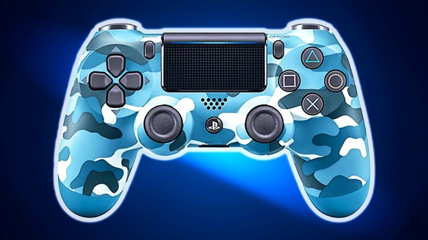 Ps4 controller best sale army blue