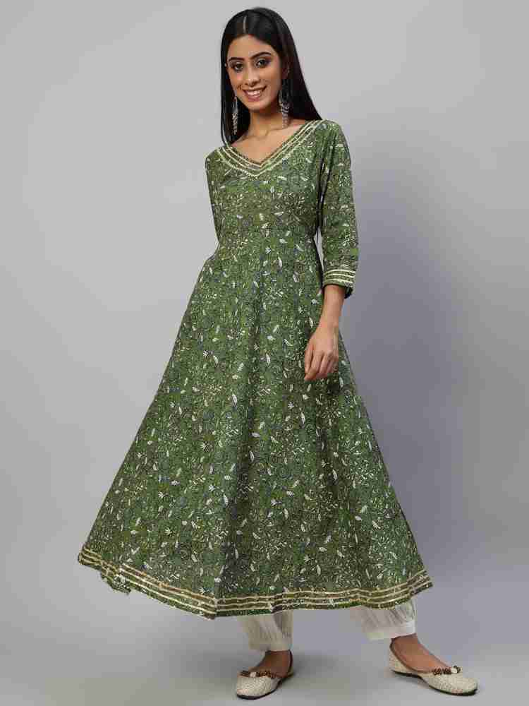 AKS Women Floral Print Anarkali Kurta Buy AKS Women Floral Print Anarkali Kurta Online at Best Prices in India Flipkart