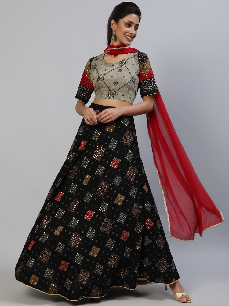 Aks lehenga choli top