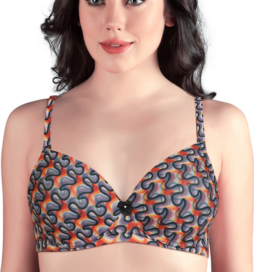 Lovable Cotton Non Padded Non Wired Full Coverage Bra in Black Color- L0296  -38D - Roopsons