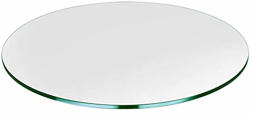 Round glass table shop top