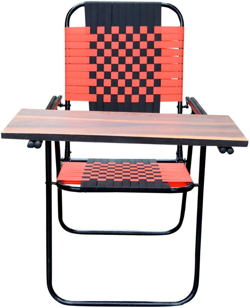 sharvan steel Work from Home Study from Home Folding Chair with Strong Square Handle Free pad for Laptop and Reading Multicolour Specially Made for Childers NA Study Folding Chair Price in India